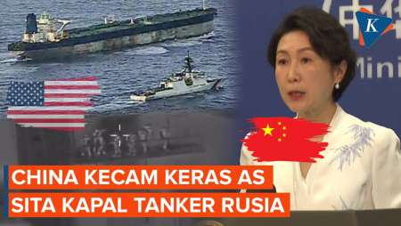 Amerika Serikat Tangkap Kapal Tanker Rusia, China: Pelanggaran Serius!