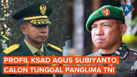 Mengenal Jenderal Agus Subiyanto, KSAD Baru yang Jadi Calon Panglima TNI 