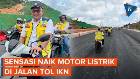 Hanya 15 Menit, Ini Sensasi Naik Motor Listrik dari Karangjoang…