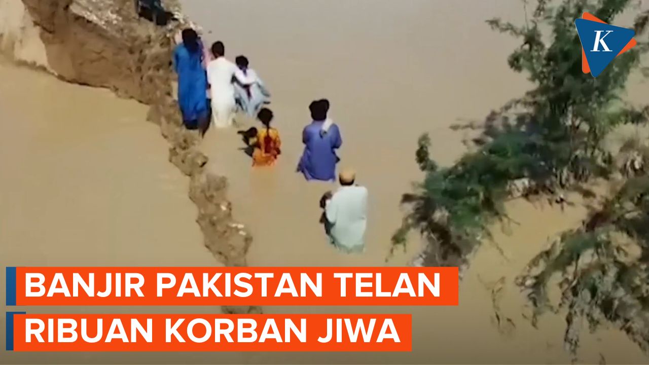 Banjir Pakistan Telan Lebih dari 1.000 Korban Jiwa