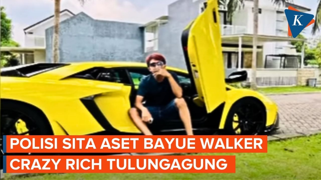 Mobil Mewah hingga Bangunan Milik Bayue Walker Crazy Rich Tulungagung Disita Polisi