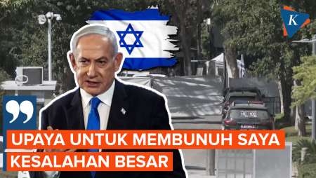 Netanyahu Ancam Balasan Usai Rumahnya Diserang Drone dari Lebanon 