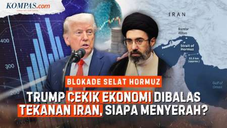 Trump Blokade Selat Hormuz: Adu Tahan "Sakit" AS Vs Iran