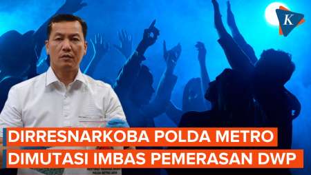 Kombes Donald Parlaungan Dirresnarkoba Polda Metro Dimutasi, Imbas Peras Penonton DWP