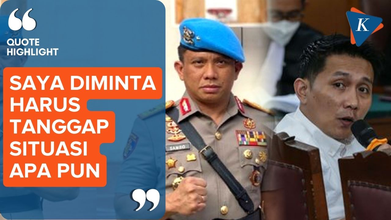 Chuck Putranto Dituntut Inisiatif Saat Jadi Spri Ferdy Sambo