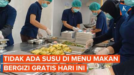 Tak Ada Susu dalam Menu Makan Bergizi Gratis Hari Ini di Halim Jaktim, Kenapa?