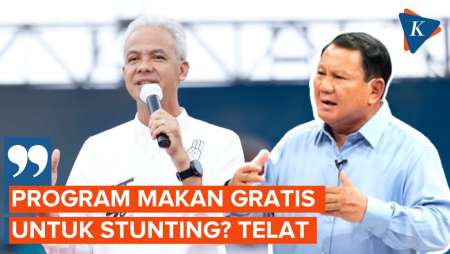 Saat Ganjar Singgung Prabowo soal Program Makan Siang Gratis untuk Cegah Stunting…