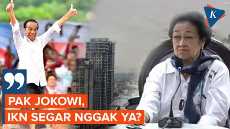 Soroti Polusi Jakarta, Megawati Tanya Ini ke Jokowi