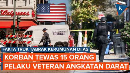 Fakta Truk Tabrak Kerumunan di AS, Pelaku Bekas Tentara, FBI Sebut Aksi Terorisme