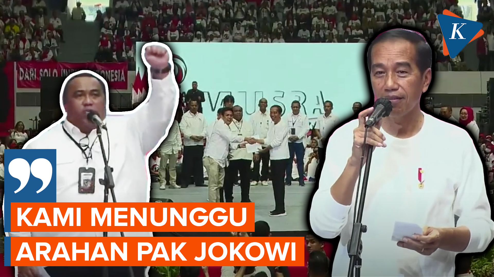 Musra Serahkan Tiga Nama Bacapres 2024 ke Jokowi