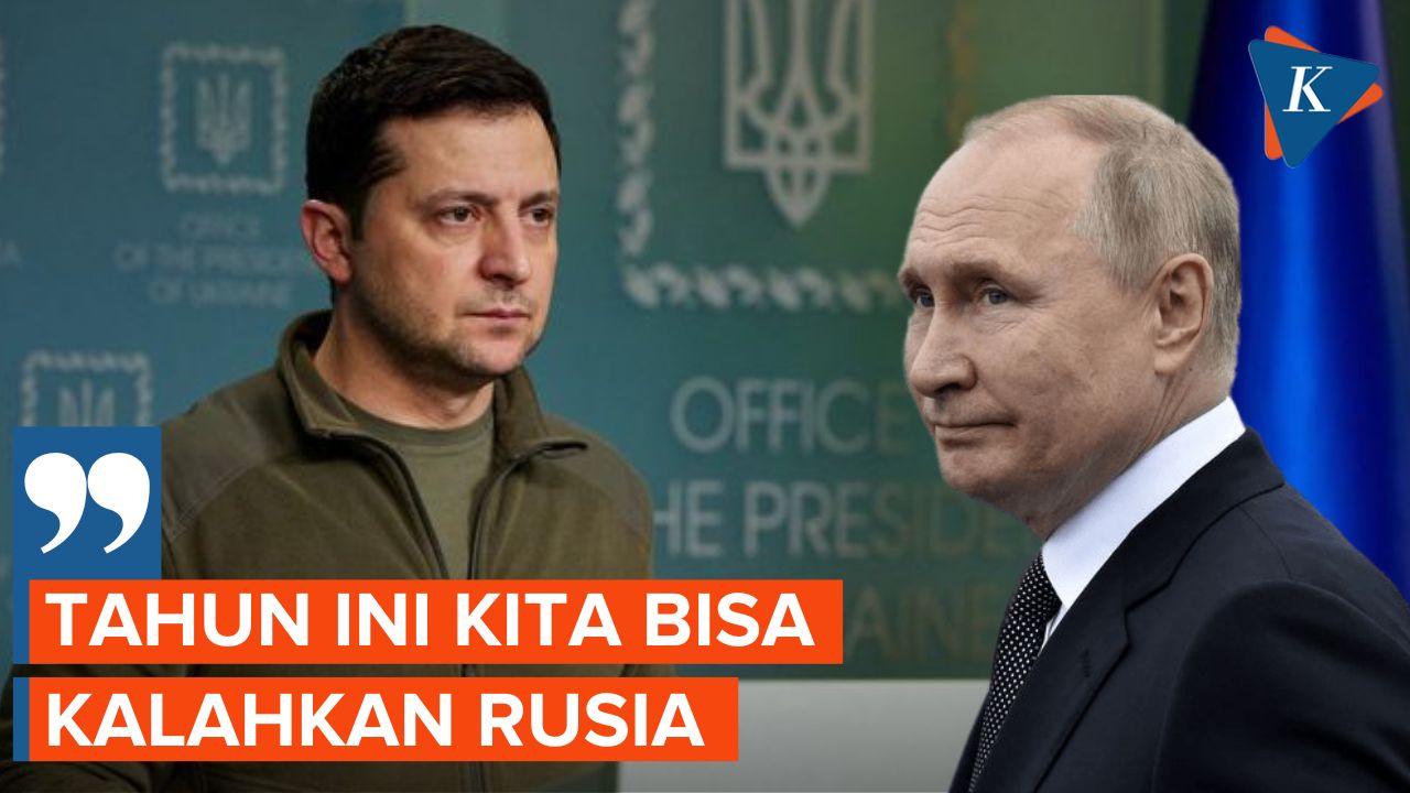 Zelensky Yakin Bisa Kalahkan Rusia Tahun Ini