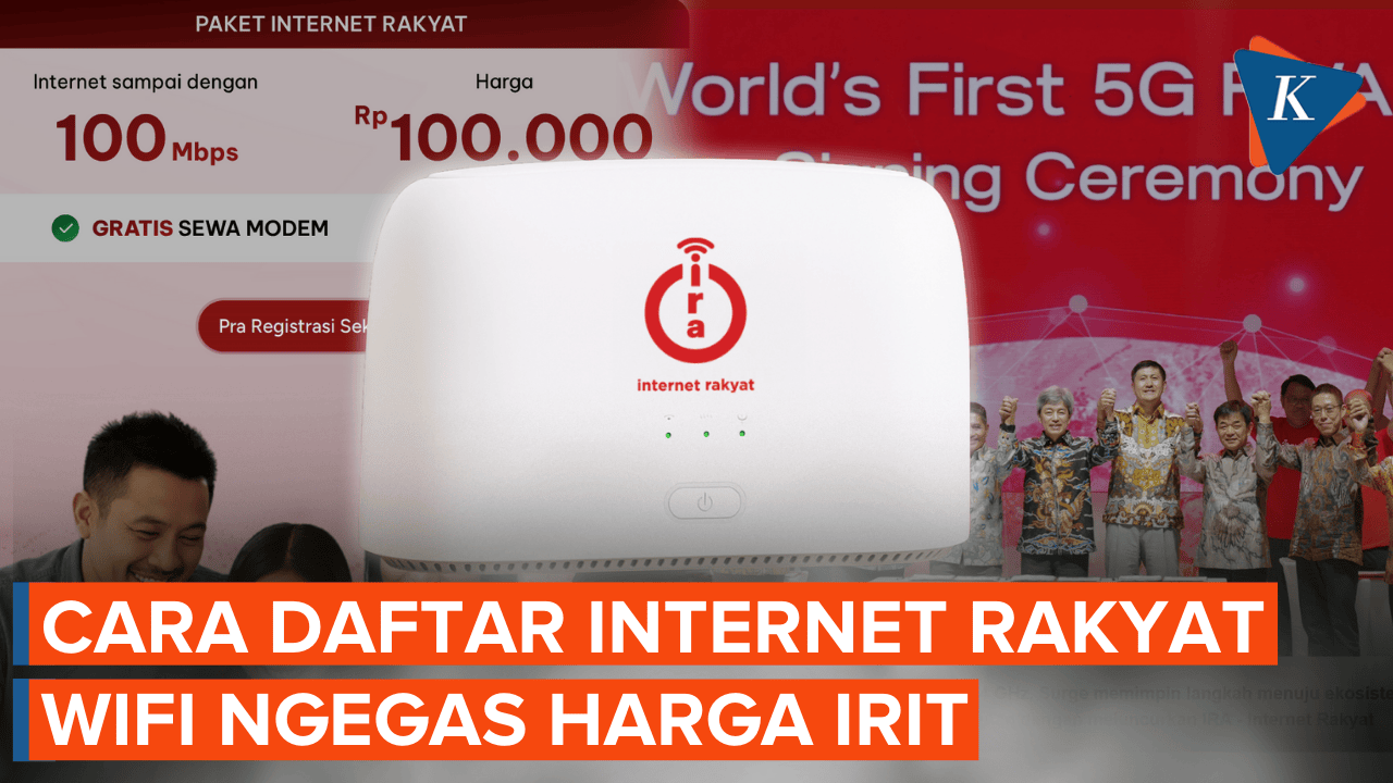 Video: Cara Daftar Internet Rakyat, Wifi 