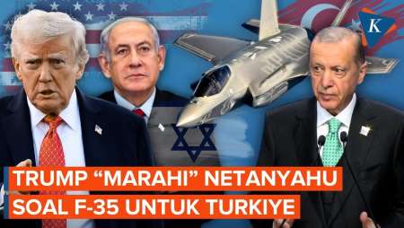 Trump “Marahi” Netanyahu Lagi Soal Penjualan Jet Siluman F-35 Ke Turkiye