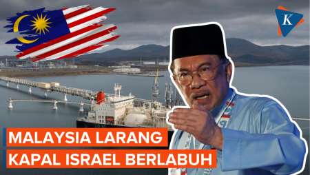 Malaysia Larang Kapal Berbendera Israel Berlabuh di Wilayahnya