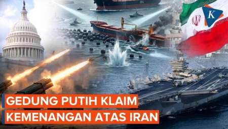 Gedung Putih Klaim Gencatan Senjata Dengan Iran Sebagai Kemenangan AS
