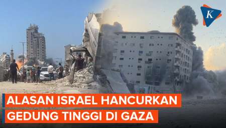Mengapa Israel Mengebom Menara Al-Roya dan Gedung Pencakar Langit di Gaza?