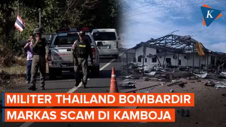 Perang Memanas, Thailand Bombardir Sedikitnya 6 Markas Scam-Judol Kamboja