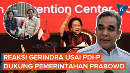 PDI-P Dukung Pemerintahan Prabowo, Begini Respons Ahmad Muzani..