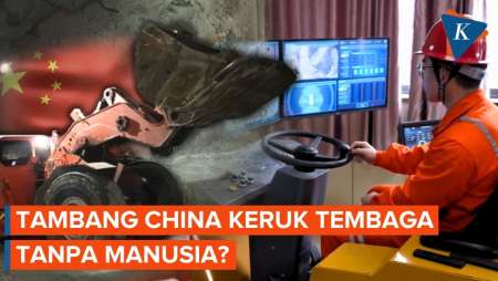 Tambang China Keruk Tembaga "Tanpa" Manusia?