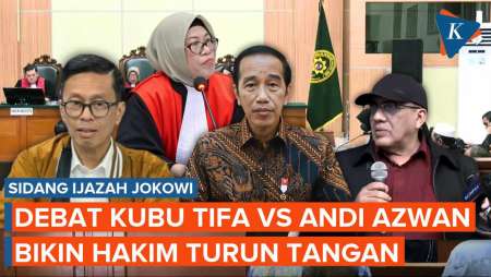 Debat Kubu Tifa Vs Andi Azwan Soal Organisasi Petir Hingga Aliran Dana Jokowi, Hakim Turun Tangan