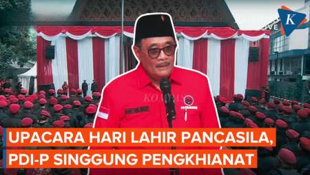 [FULL] PDI-P Singgung Pengkhianat Saat Upacara Hari Lahir Pancasila, Siapa yang Dimaksud?