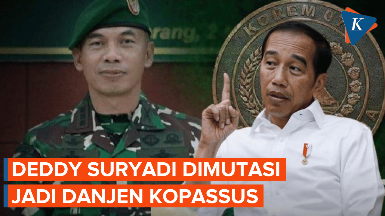 TNI Mutasi 219 Perwira, Eks Ajudan Jokowi Jadi Danjen Kopassus