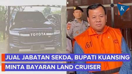Bupati Kuansing Riau Jadi Tersangka, Minta Land Cruiser Rp 2 Miliar Ke Calon Sekda