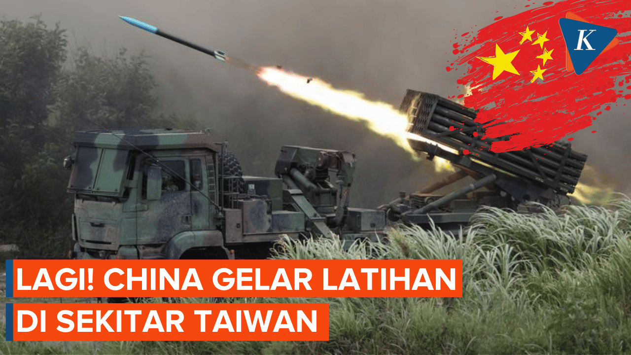 China Gelar Latihan Menyerang di Sekitar Taiwan, Sebut AS dan Taipei Memprovokasi