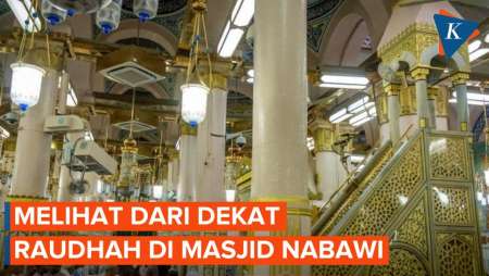 Melihat Raudhah, Tempat Mulia dan Suci di Masjid Nabawi