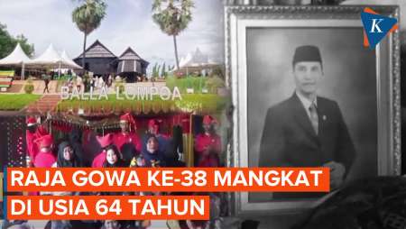 Raja Gowa ke-38 Mangkat di Usia ke-64, Dimakamkan Jumat Besok