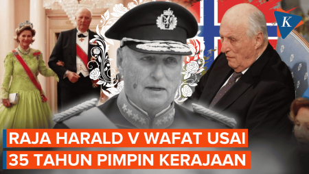 Norwegia Berduka, Raja Harald V Wafat Usai 35 Tahun Pimpin Kerajaan