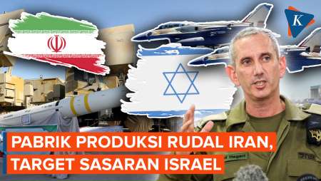 Israel Serang Iran, Targetkan Pabrik Rudal Iran dan Fasilitas Militer Lain