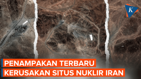 Foto Satelit Terbaru Penampakan Kerusakan di Situs Nuklir Fordo Iran