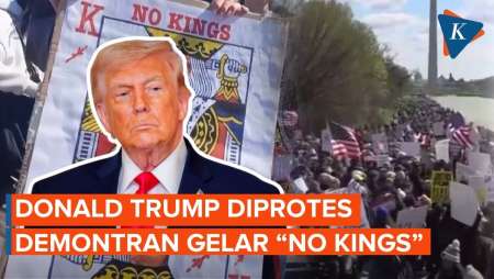 Donald Trump Diprotes Ratusan Warga, Aksi 