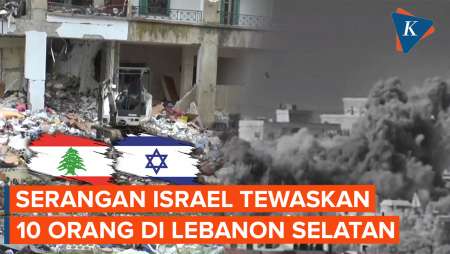 Serangan Israel Tewaskan 10 Orang Di Lebanon, Hizbullah Bersumpah Akan Balas