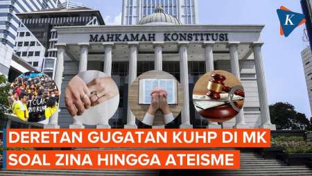 Gugatan KUHP Baru Di MK: Pasal Zina Hingga Ateisme Disorot