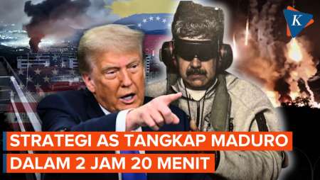 Taktik AS Dalam Menangkap Maduro: 2,5 Jam Yang Mencekam Di Ibu Kota Venezuela