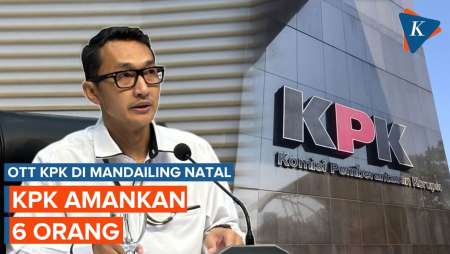 KPK Tangkap 6 Orang dalam OTT di Mandailing Natal, Proyek Jalan Dikorupsi