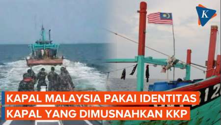 Kapal Malaysia Ditangkap KKP di Selat Malaka, Pakai Identitas Kapal yang Dimusnahkan 2022 Lalu