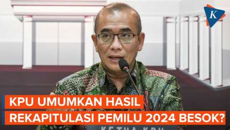 KPU Bakal Rampungkan Rekapitulasi Nasional Pemilu 2024 pada Rabu 20 Maret