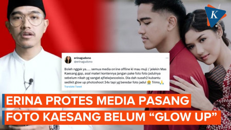 Erina Gudono Protes soal Foto Kaesang di Media