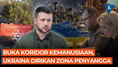 Usai Serangan Besar, Ukraina Dirikan Zona Penyangga di Kursk Rusia