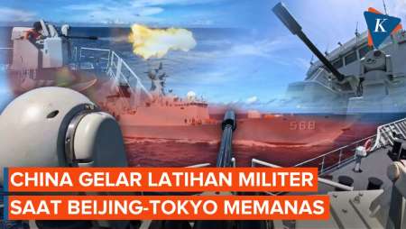Angkatan Laut China Gelar Latihan Tempur Di Tengah Ketegangan Dengan Jepang