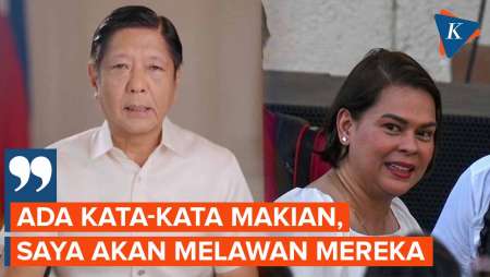 Wapres Filipina Ancam Bunuh Presiden, Ferdinand Marcos Jr: Saya Akan Melawan