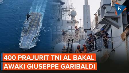 400 Prajurit TNI AL Akan Jadi Awak Kapal Induk Giuseppe Garibaldi, 40 Dari Kowal