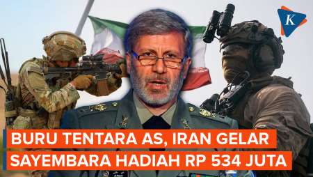 Iran Adakan Sayembara Tangkap Tentara AS, Janjikan Hadiah Rp 534 Juta
