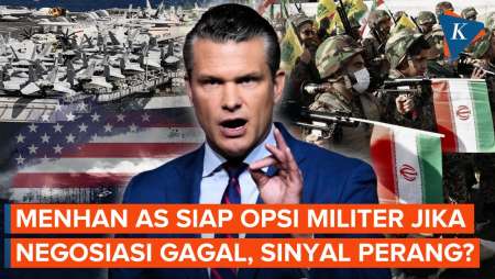 Menhan AS Tegaskan Militernya Siap Jika Negosiasi Iran Gagal, Sinyal Perang?