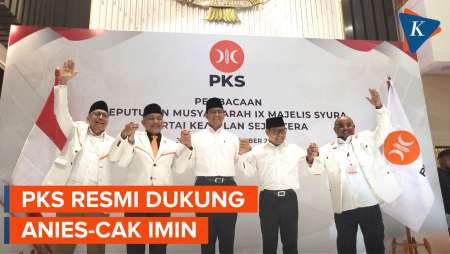 Akhirnya, PKS Resmi Dukung Anies-Cak Imin di Pilpres 2024