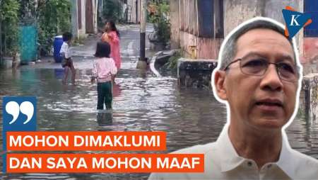 Heru Budi Mengaku Kewalahan, Minta Dimaklumi Jakarta Banjir Saat Hujan Ekstrem 