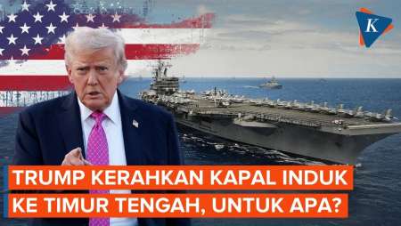 Kapal Induk AS Mulai Bergerak Ke Timur Tengah, Pertanda Apa?